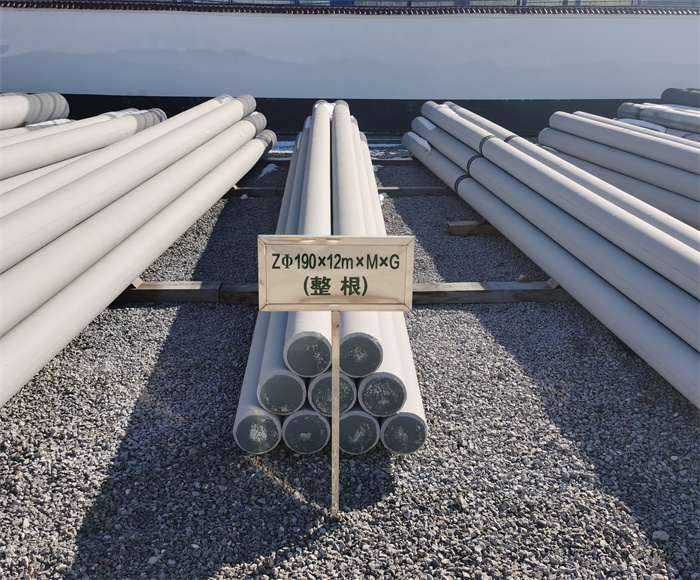 梅州190×12米钢筋混凝土水泥电线杆