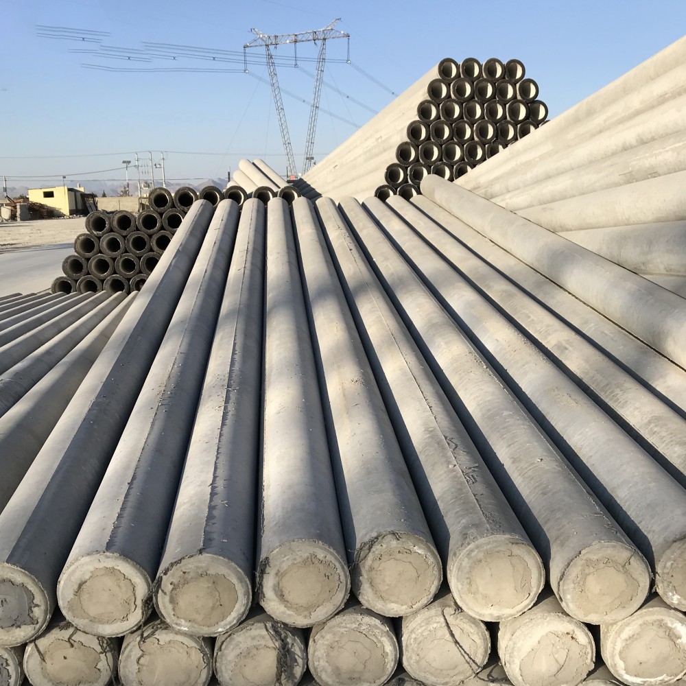 梅州190×18米非预应力水泥电线杆